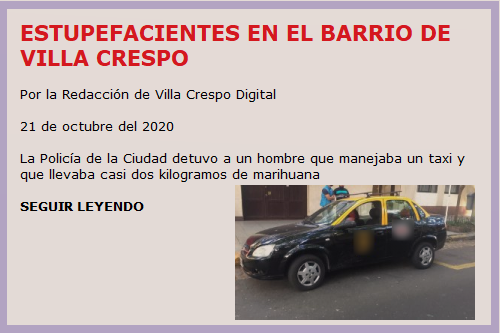 DROGAS VILLA CRESPO
